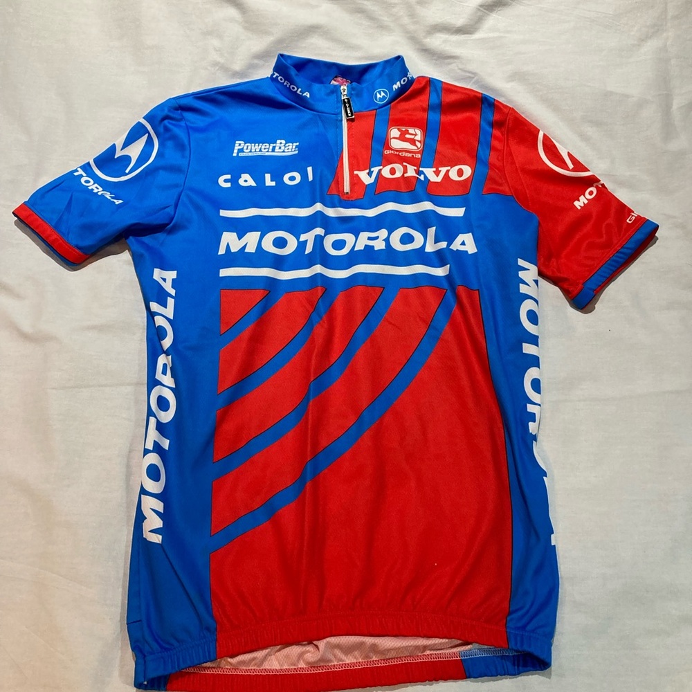Giordana Motorola Cycling Jersey, size medium